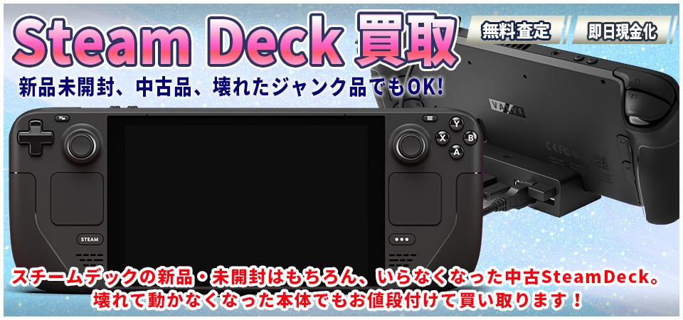 Steam Deck スチーム デック 256GB NVMe SSD - 旧機種